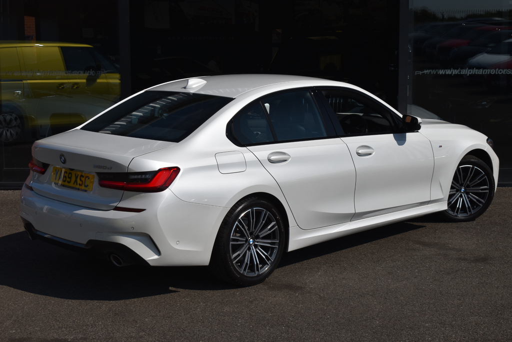 BMW 3 Series 2.0 M Sport Saloon Euro 6 Ss White #5