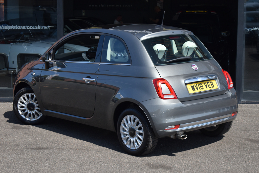 Fiat 500 1.2 Lounge Hatchback Euro 6 Ss Grey #2