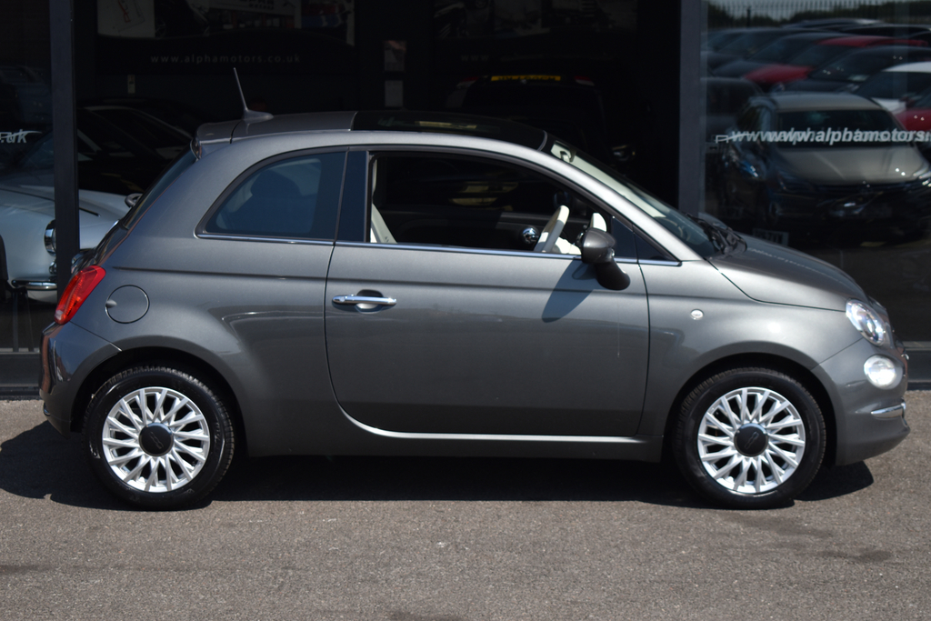 Fiat 500 1.2 Lounge Hatchback Euro 6 Ss Grey #5