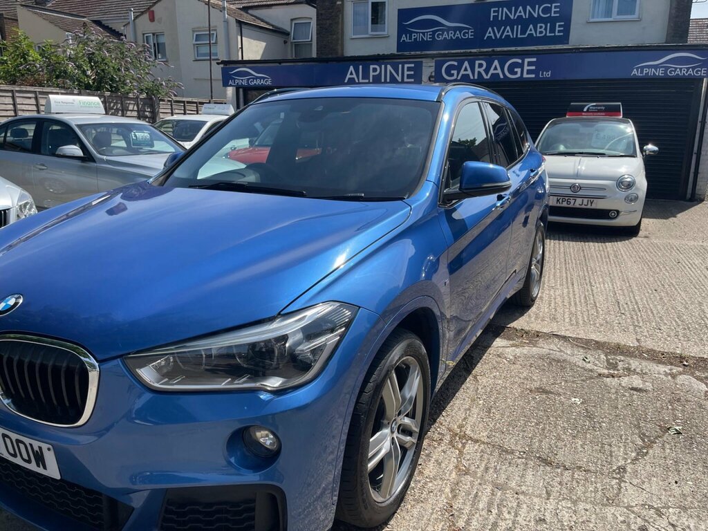 BMW X1 2.0 18D M Sport Xdrive Euro 6 Ss Blue #2