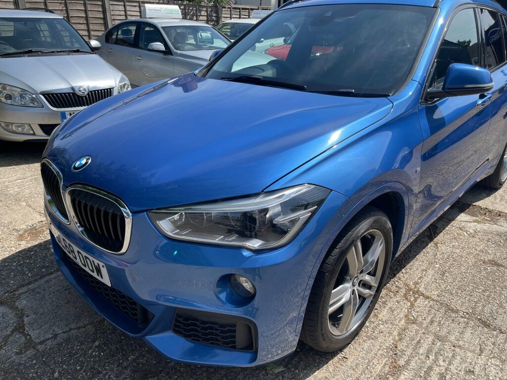 BMW X1 2.0 18D M Sport Xdrive Euro 6 Ss Blue #4