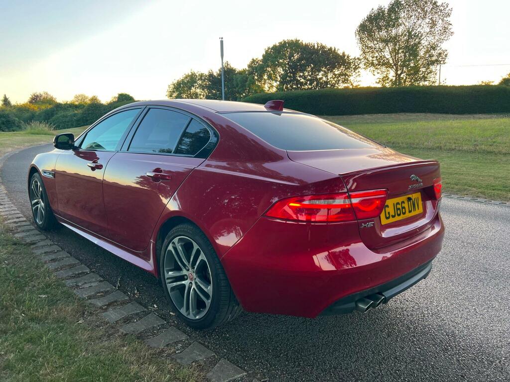 Jaguar XE 2.0D R-sport Awd Euro 6 Ss GJ66DWV Red #5