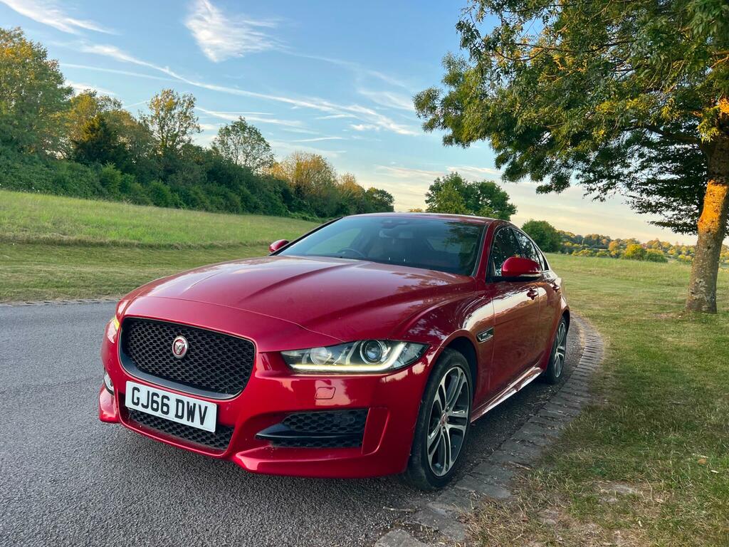 Jaguar XE 2.0D R-sport Awd Euro 6 Ss Red