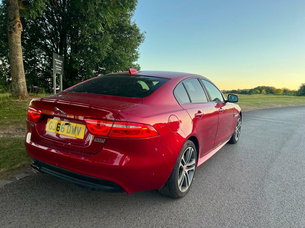 Jaguar XE 2.0D R-sport Awd Euro 6 Ss GJ66DWV Red #2