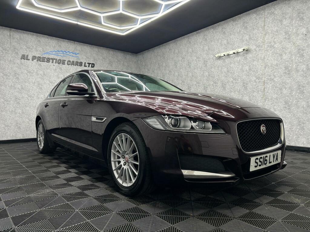 Jaguar XF 2.0D Prestige Euro 6 Ss SS16LYA Red #2