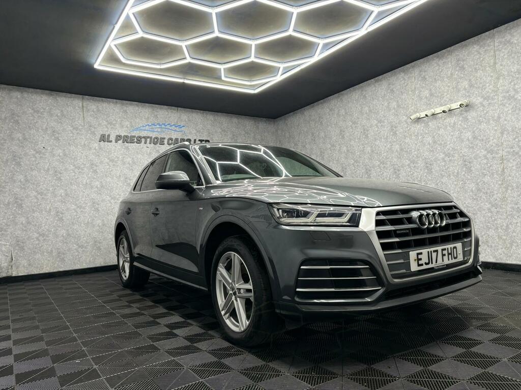 Audi Q5 2.0 Tdi S Line S Tronic Quattro Euro 6 Ss EJ17FHO Grey #3
