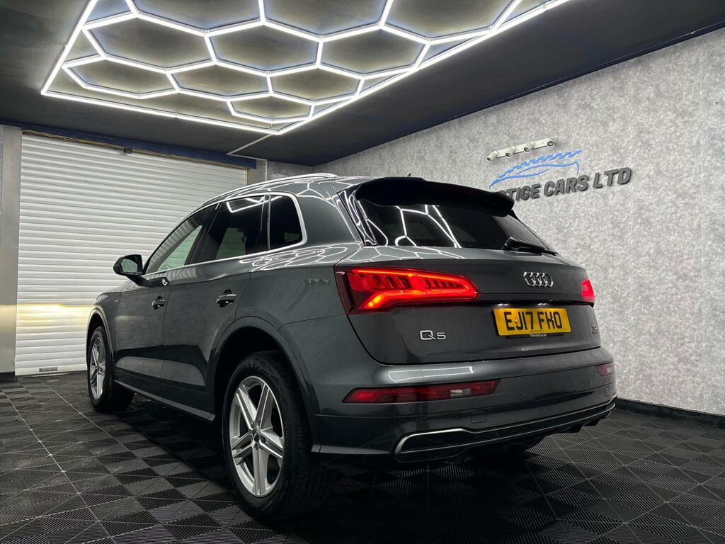 Audi Q5 2.0 Tdi S Line S Tronic Quattro Euro 6 Ss EJ17FHO Grey #4