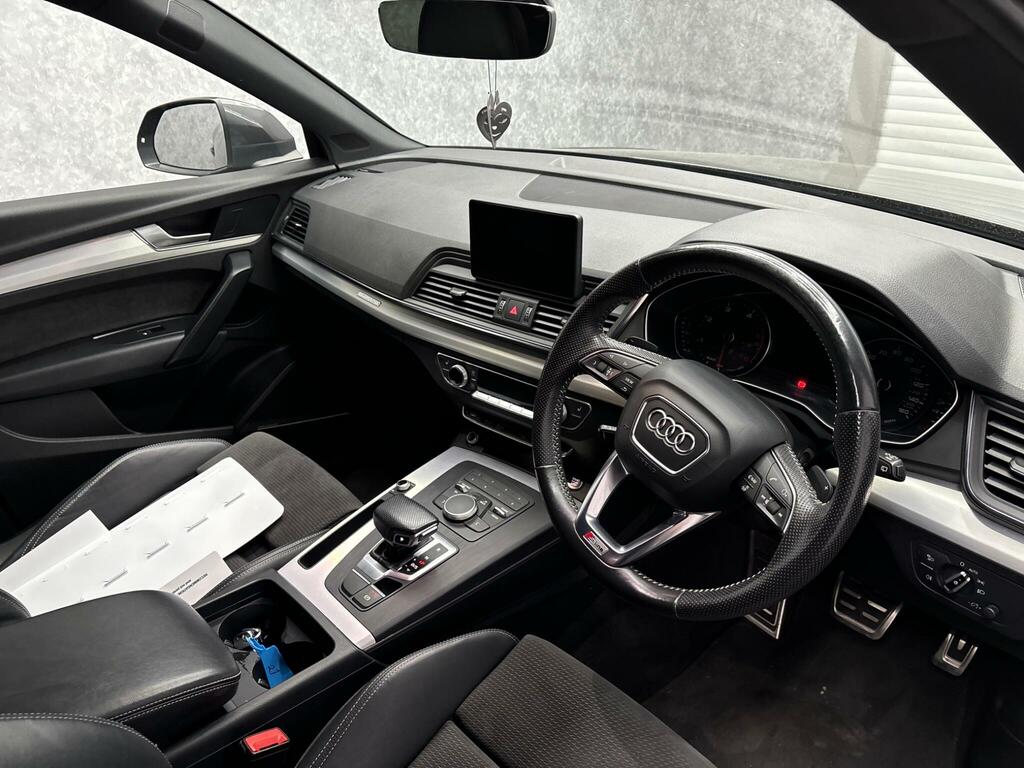 Audi Q5 2.0 Tdi S Line S Tronic Quattro Euro 6 Ss EJ17FHO Grey #5