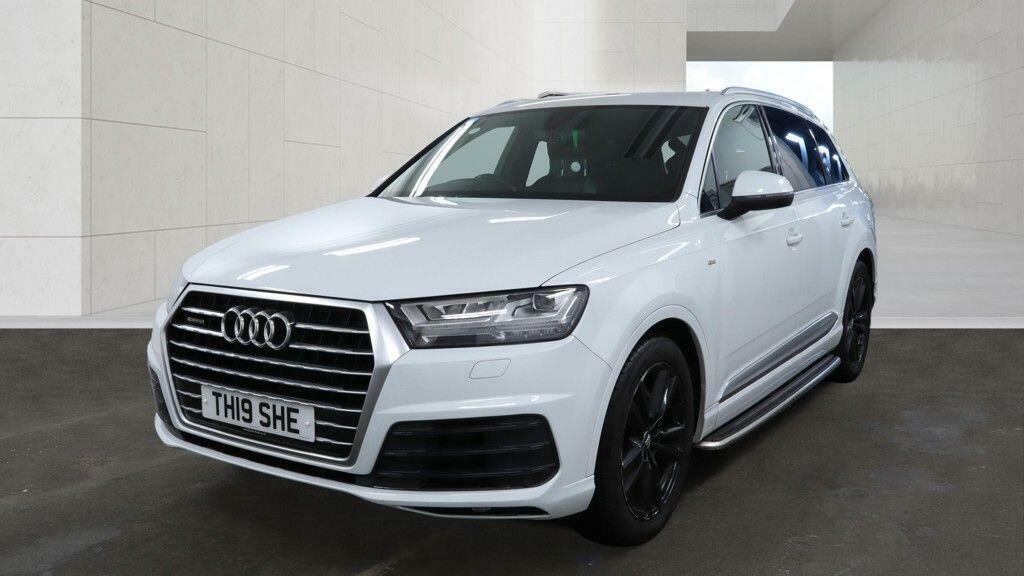 Audi Q7 3.0 Tdi V6 45 S Line Tiptronic Quattro Euro 6 Ss White