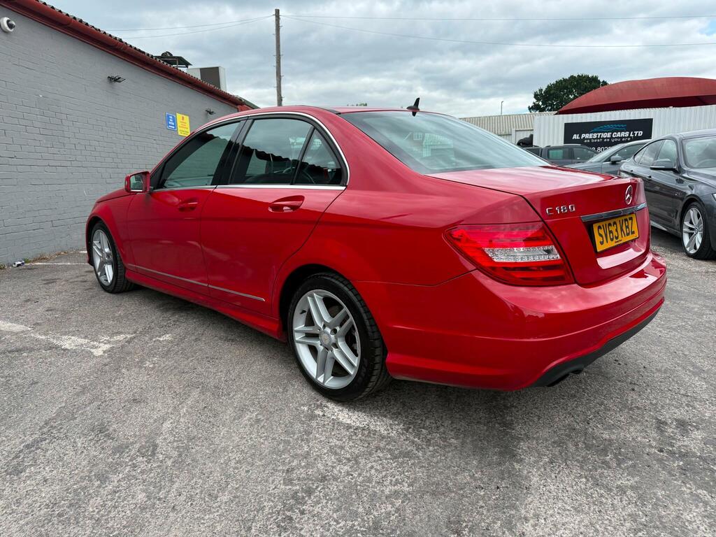 Mercedes-Benz C Class 1.6 C180 Amg Sport Euro 6 Ss Red #5