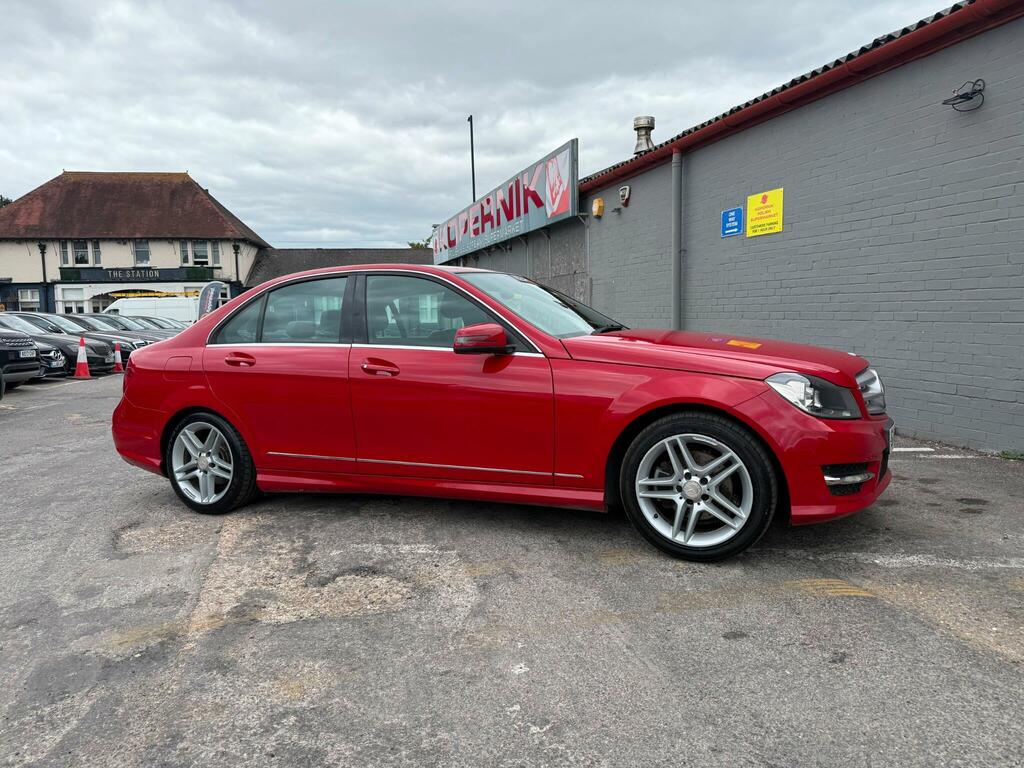 Mercedes-Benz C Class 1.6 C180 Amg Sport Euro 6 Ss Red #4