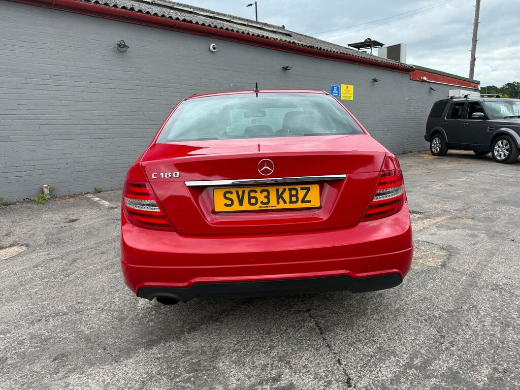 Mercedes-Benz C Class 1.6 C180 Amg Sport Euro 6 Ss Red #3
