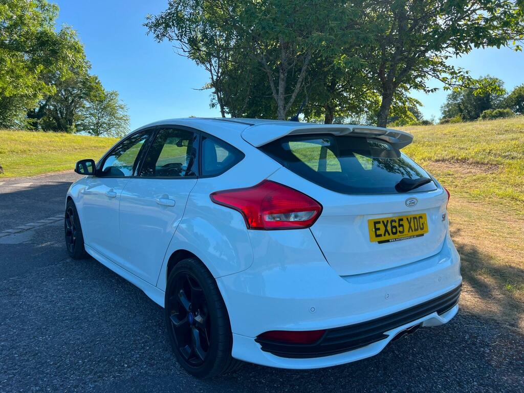 Ford Focus 2.0 Tdci St-3 Euro 6 Ss EX65XDG White #6