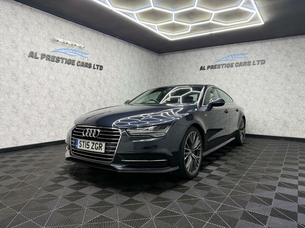 Audi A7 3.0 Tdi V6 Ultra S Line Sportback S Tronic Euro 6 Blue