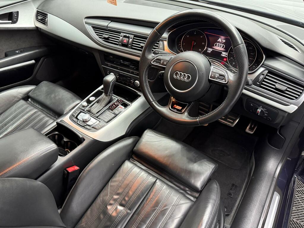Audi A7 3.0 Tdi V6 Ultra S Line Sportback S Tronic Euro 6 ST15ZGR Blue #2