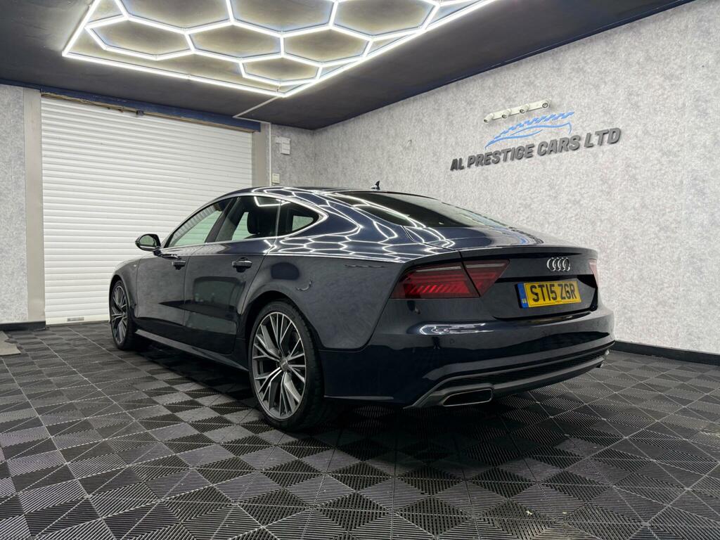 Audi A7 3.0 Tdi V6 Ultra S Line Sportback S Tronic Euro 6 ST15ZGR Blue #6