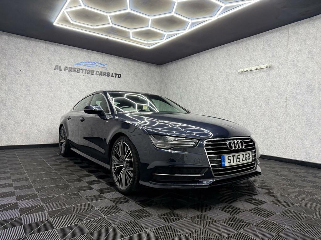 Audi A7 3.0 Tdi V6 Ultra S Line Sportback S Tronic Euro 6 ST15ZGR Blue #5