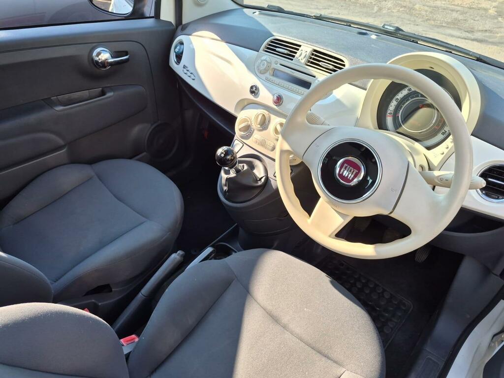 Fiat 500 1.2 Pop Euro 6 Ss White #2
