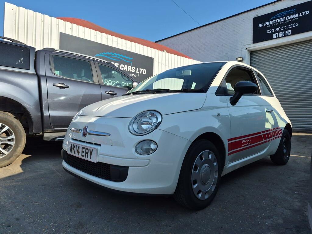 Fiat 500 1.2 Pop Euro 6 Ss White
