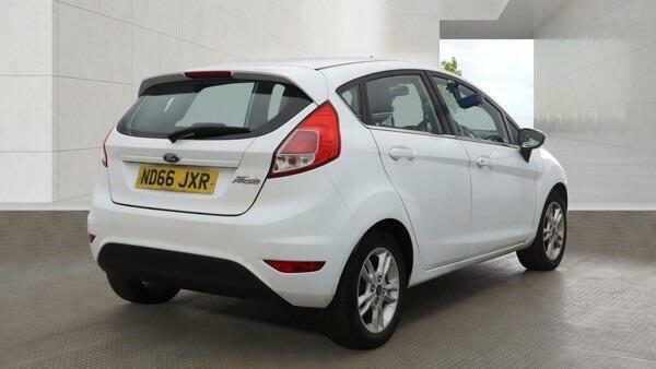 Ford Fiesta 1.25 Zetec Euro 6 White #4