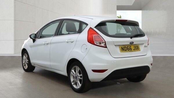 Ford Fiesta 1.25 Zetec Euro 6 White #5
