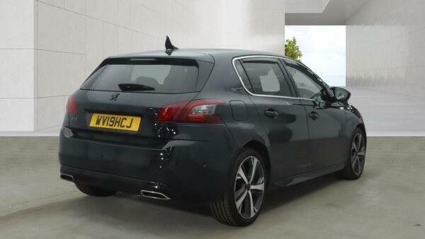 Peugeot 308 1.2 Puretech Gpf Gt Line Euro 6 Ss WV19HCJ Grey #2