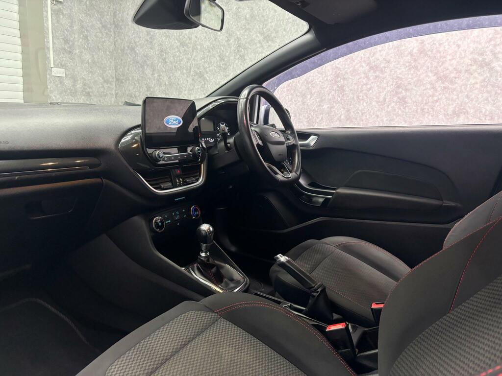 Ford Fiesta 1.0T Ecoboost St-line Euro 6 Ss CK19UME White #6