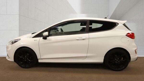 Ford Fiesta 1.0T Ecoboost St-line Euro 6 Ss White #2