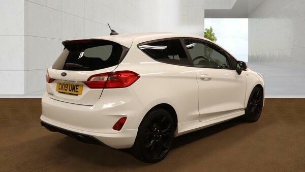 Ford Fiesta 1.0T Ecoboost St-line Euro 6 Ss White #3