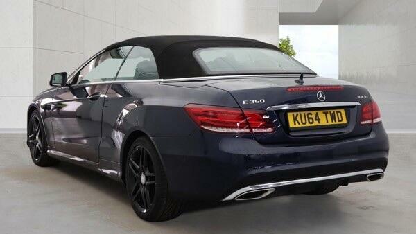 Mercedes-Benz E Class 3.0 E350d V6 Bluetec Amg Sport Cabriolet G-tronic KU64TWD Blue #6