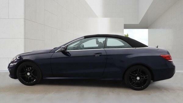 Mercedes-Benz E Class 3.0 E350d V6 Bluetec Amg Sport Cabriolet G-tronic KU64TWD Blue #2