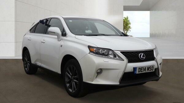 Lexus RX F Sport White #2