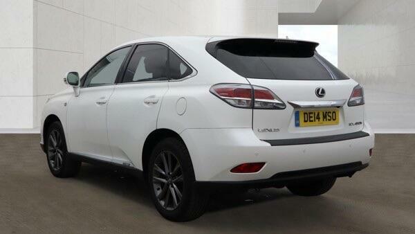 Lexus RX F Sport White #4