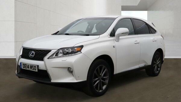 Lexus RX F Sport White