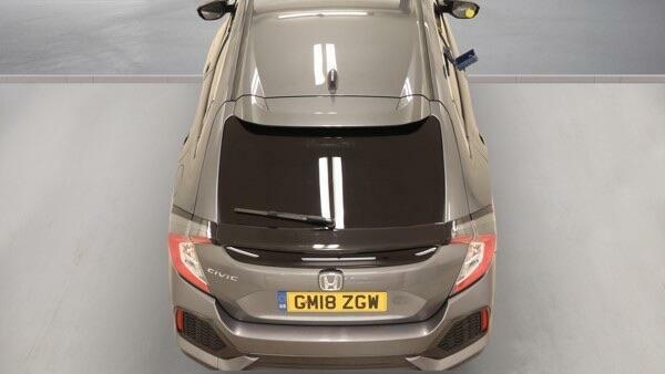 Honda Civic 1.0 Vtec Turbo Sr Cvt Euro 6 Ss GM18ZGW Grey #6