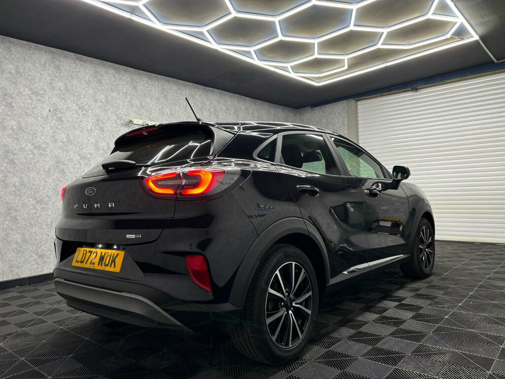Ford Puma 1.0T Ecoboost Mhev Titanium Euro 6 Ss LD72WUK Black #2