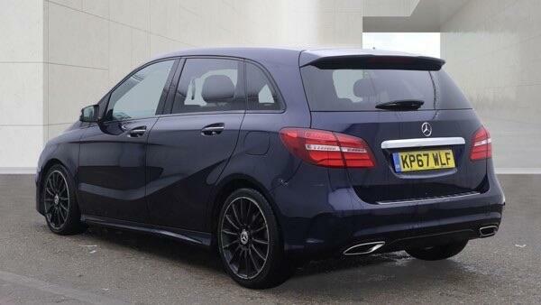 Mercedes-Benz B Class Amg Line Blue #3
