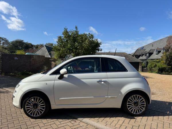 Fiat 500 1.2 Lounge Euro 6 Ss White