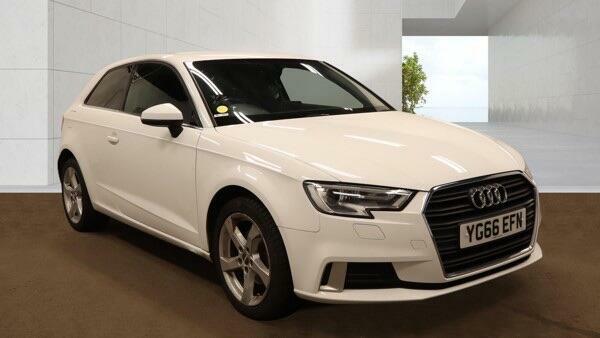 Audi A3 Sport YG66EFN White #4