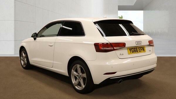 Audi A3 Sport YG66EFN White #3