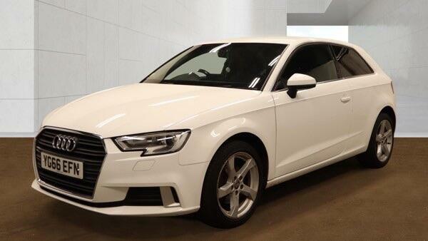 Audi A3 Sport White