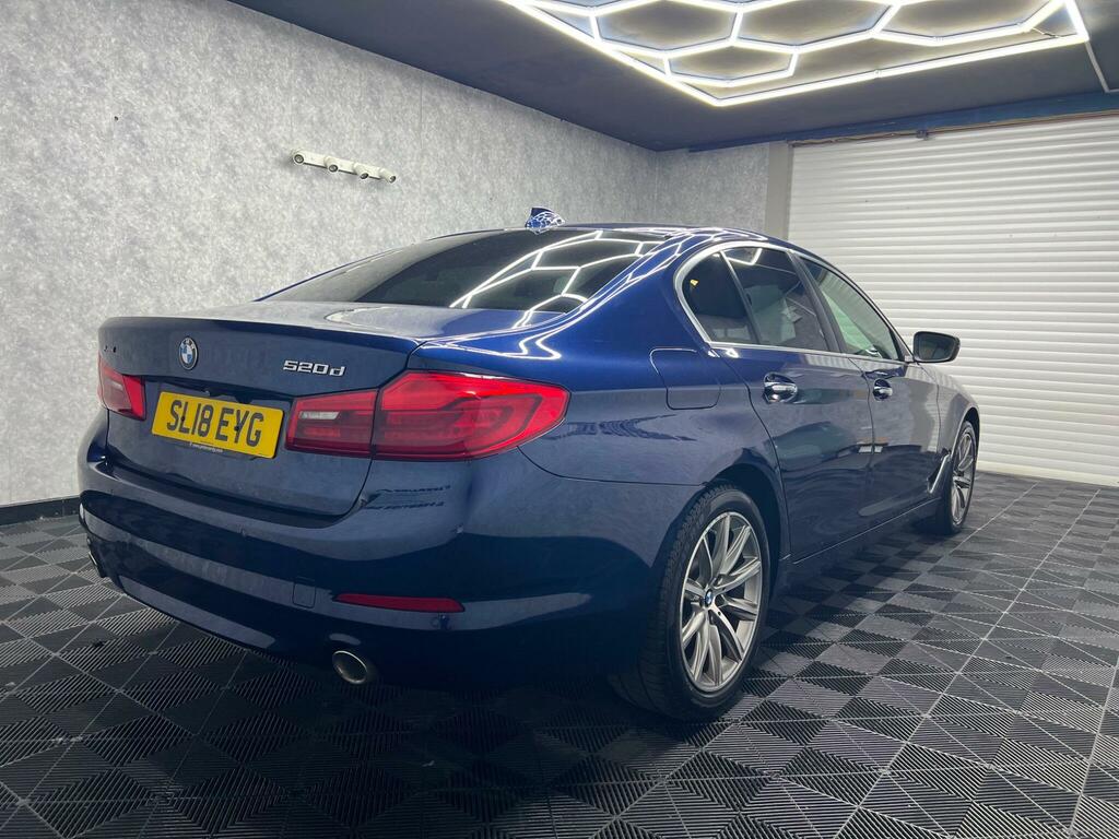BMW 5 Series 2.0 520D Se Xdrive Euro 6 Ss SL18EYG Blue #5