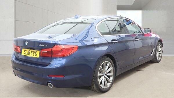BMW 5 Series Se Blue #2