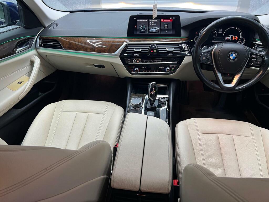 BMW 5 Series 2.0 520D Se Xdrive Euro 6 Ss SL18EYG Blue #6