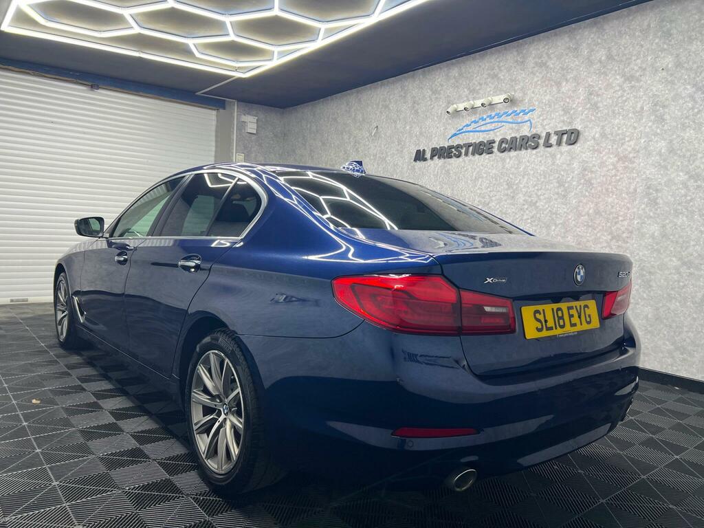 BMW 5 Series 2.0 520D Se Xdrive Euro 6 Ss SL18EYG Blue #3