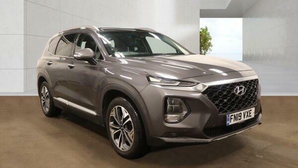 Hyundai Santa Fe Premium Se Grey #3