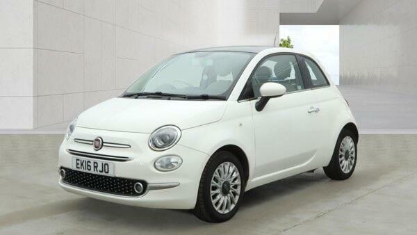 Fiat 500 Lounge White