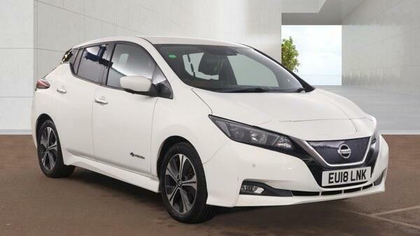 Nissan Leaf 40Kwh N-connecta White #3
