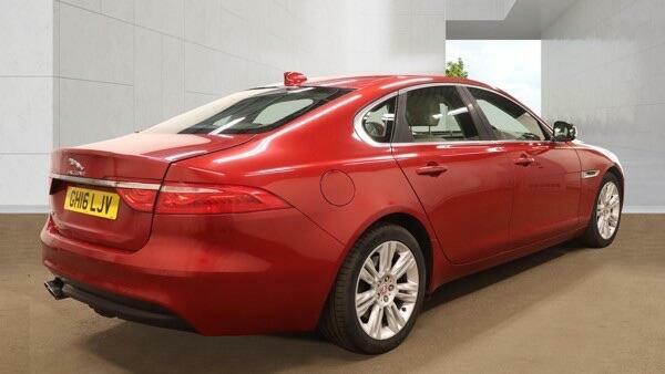 Jaguar XF Portfolio Red #2