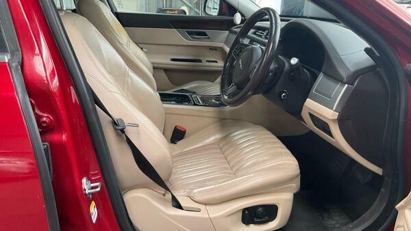 Jaguar XF Portfolio Red #3